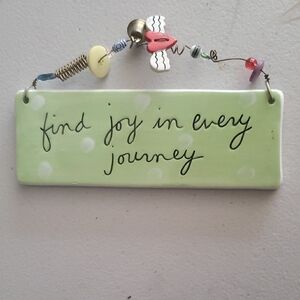 Charming Green Inspirational Wall Art